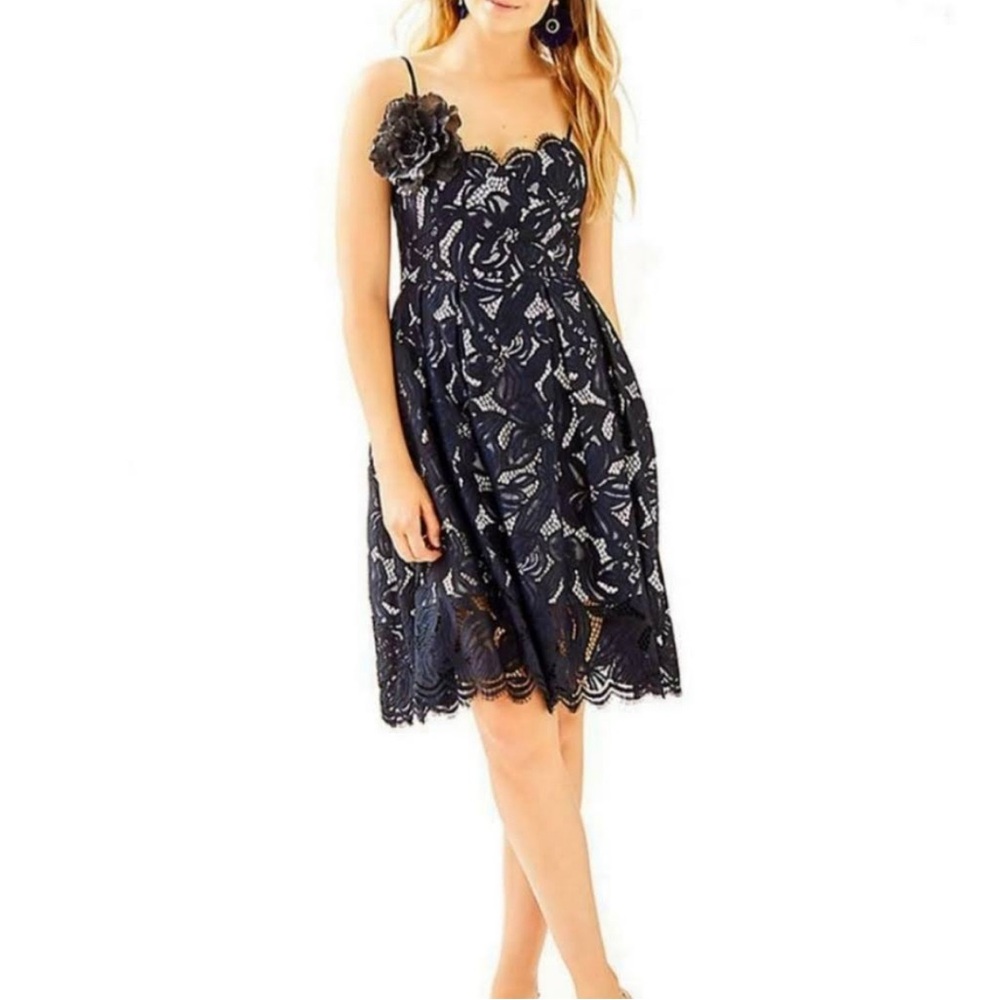 Lilly Pulitzer CAMELLA Lace Fit and Flare Dress